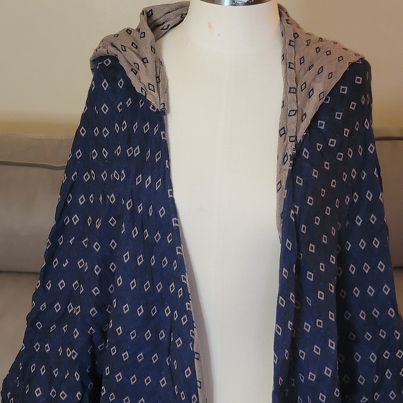 Free People: Time after Time EUC Navy & Ta… - Picture 8 of 10